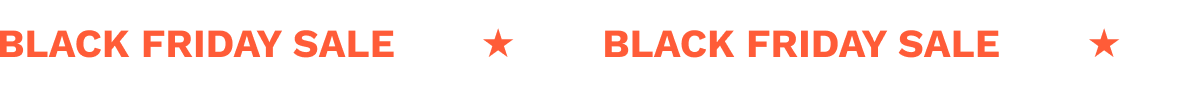 Black Friday Sale