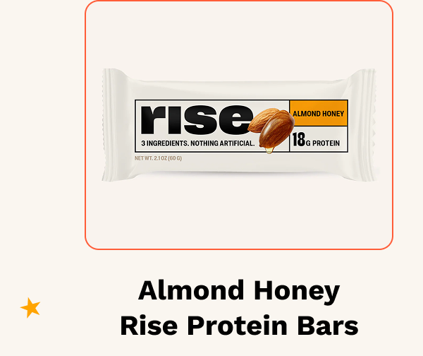 Almond Honey Rise Protein Bars