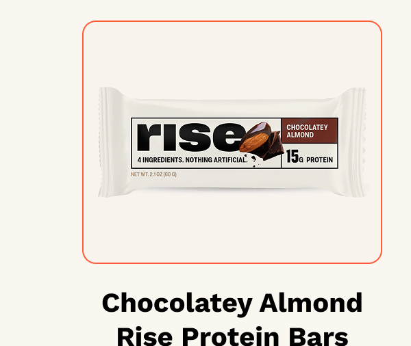 Chocolatey Almond Rise Protein Bars