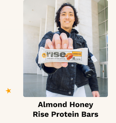 Almond Honey Rise Protein Bars