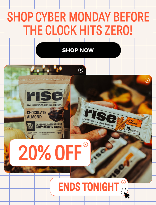 20% OFF Ends Tonight! SHOP NOW