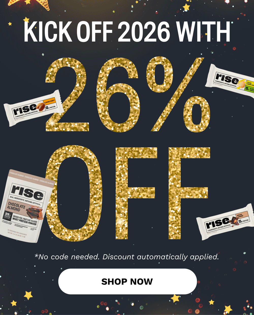 Kick Off 2026 With 26% Off