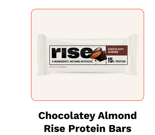 Chocolatey Almond Rise Protein Bars