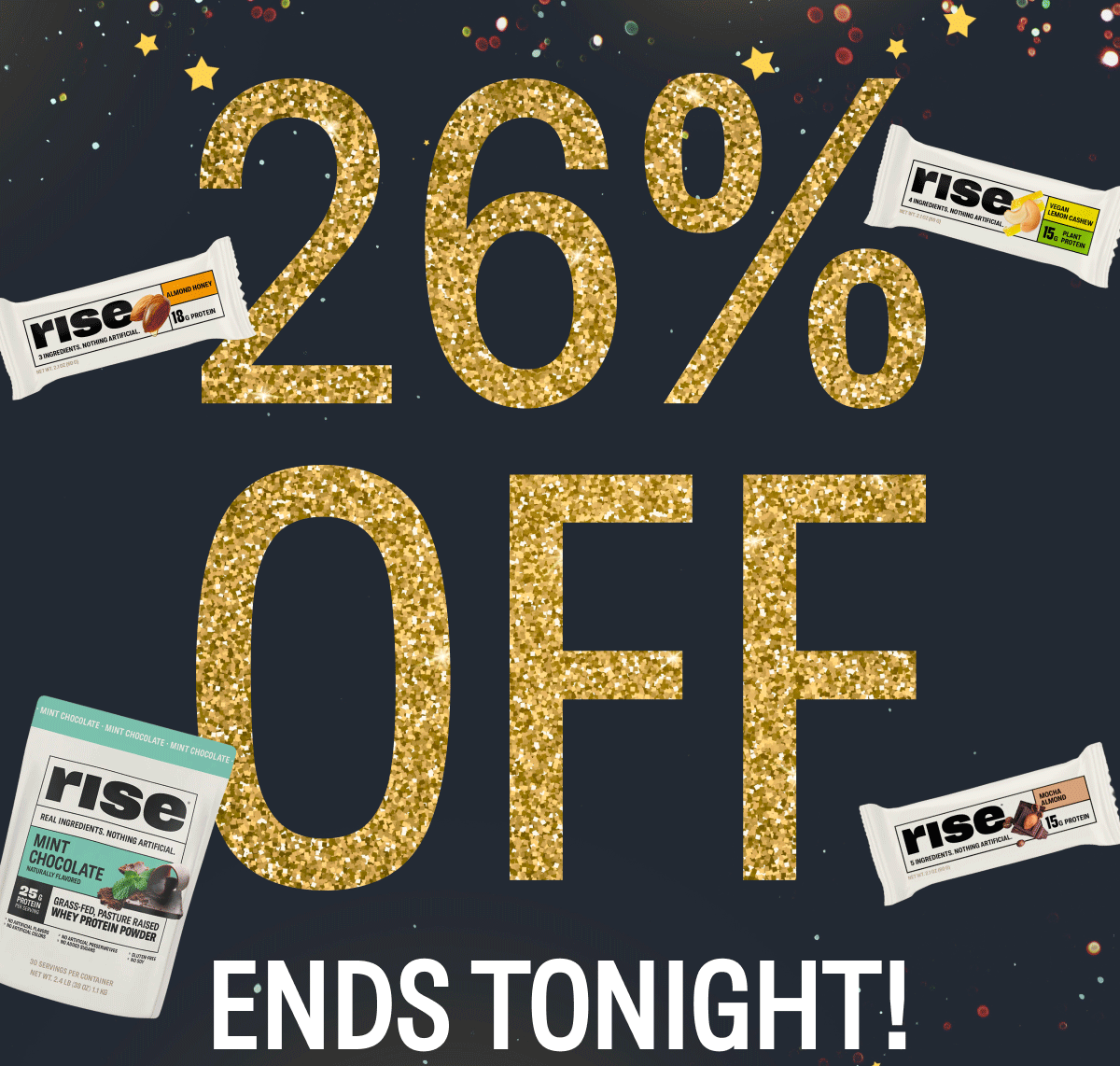 26% Off Ends Tonight!