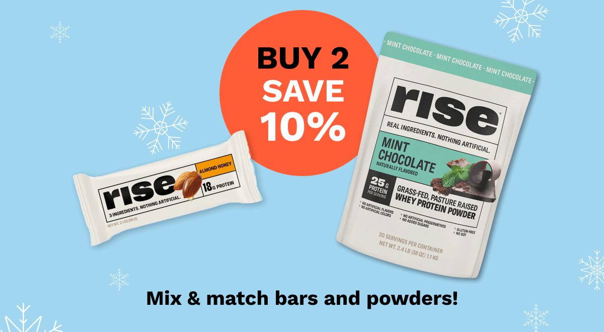 Mix & match bars and powders!
