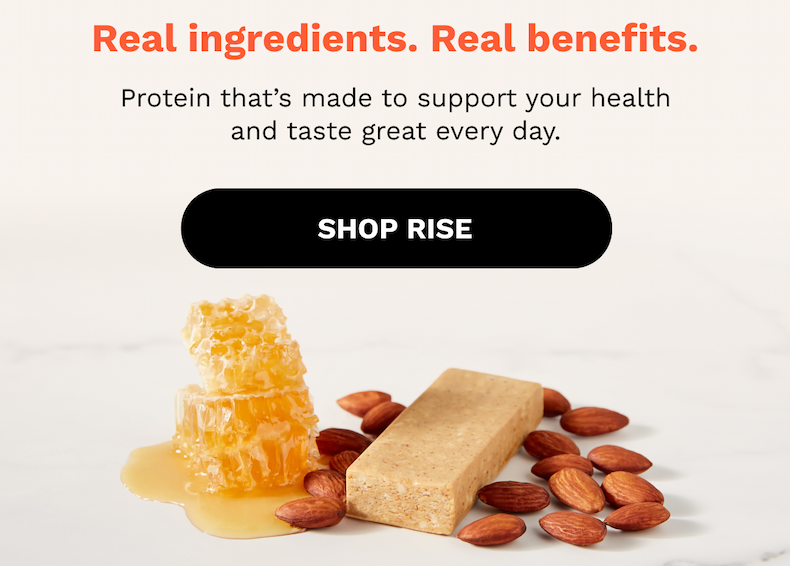 Real ingredients. Real benefits.