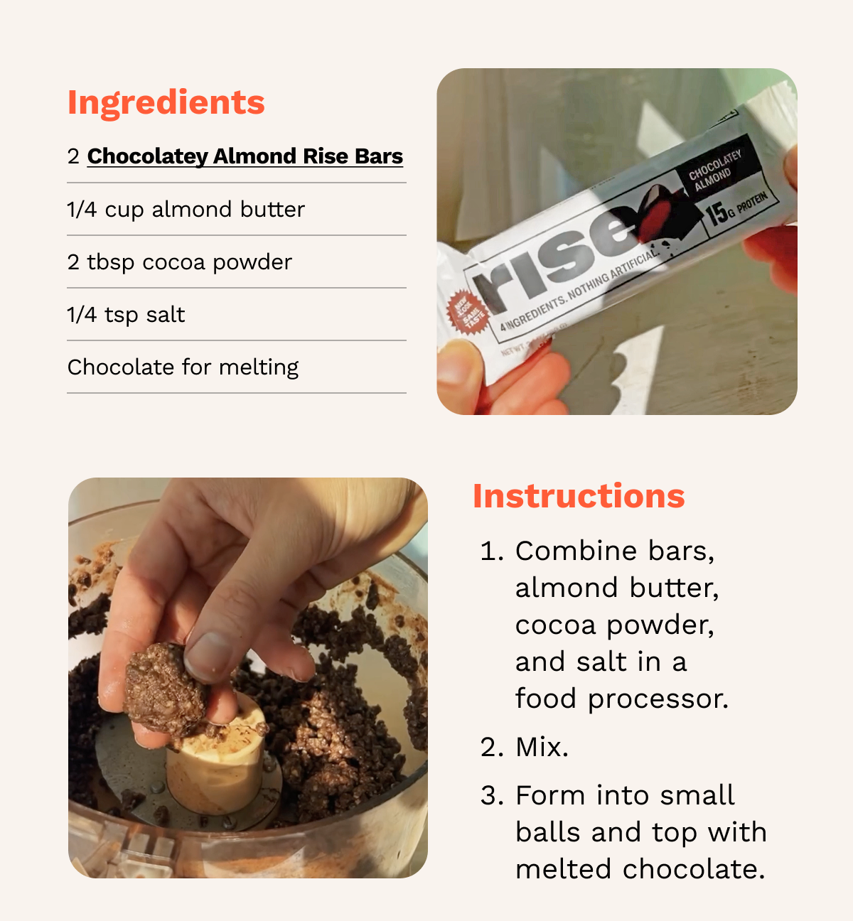 Ingredients & Instructions