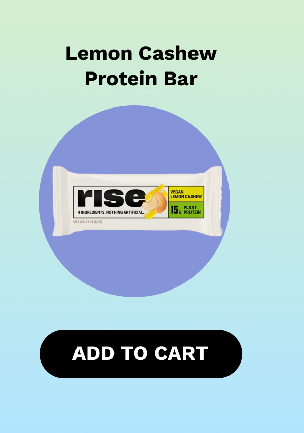 Lemon Cashew Protein Bar