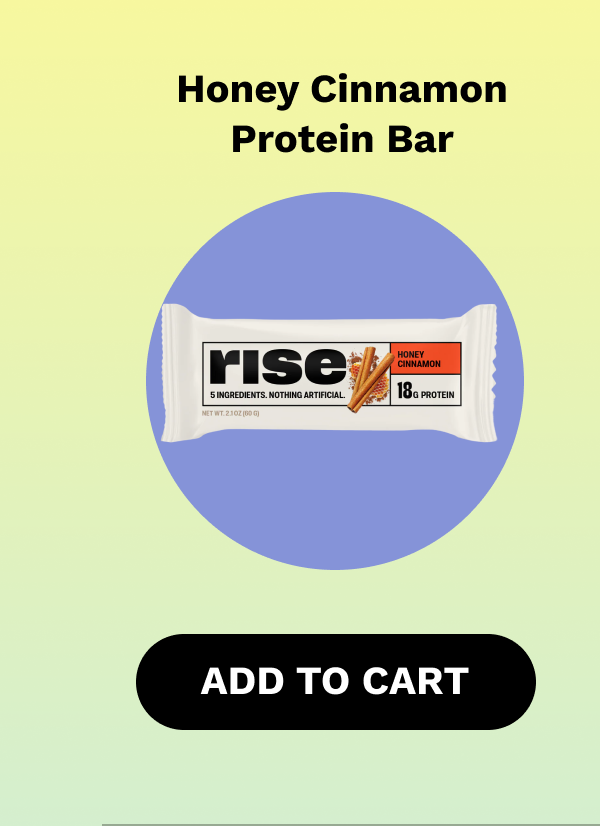 Honey Cinnamon Protein Bar