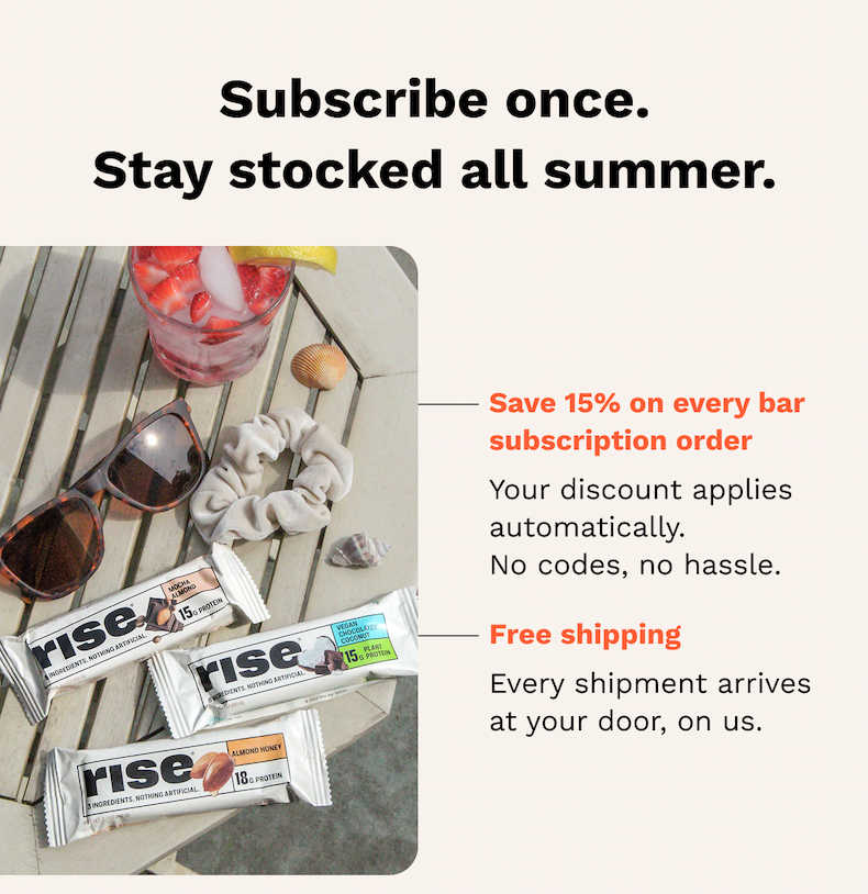 Subscribe once. Stay stocked all summer.