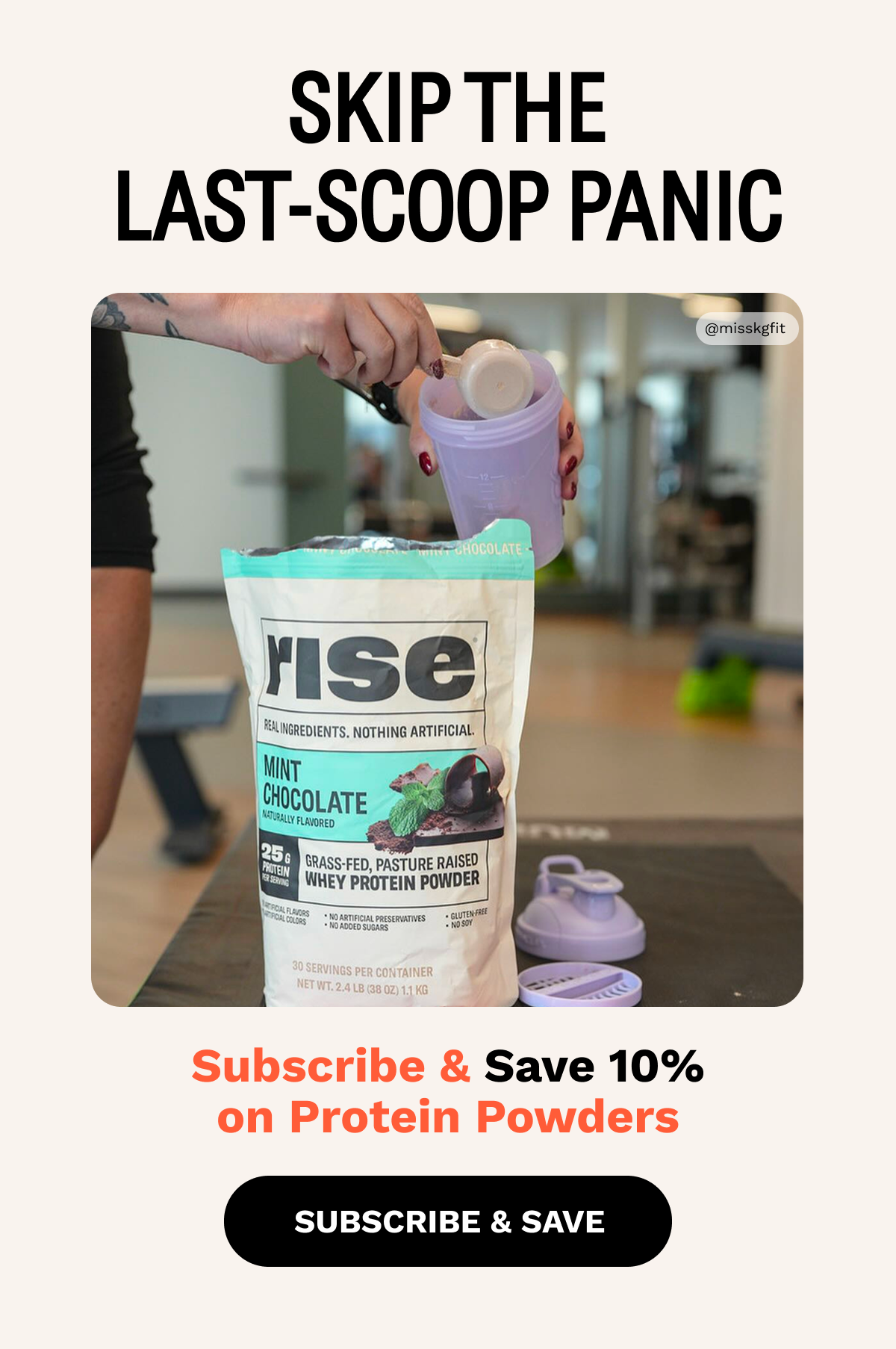 SKIP THE LAST-SCOOP PANIC