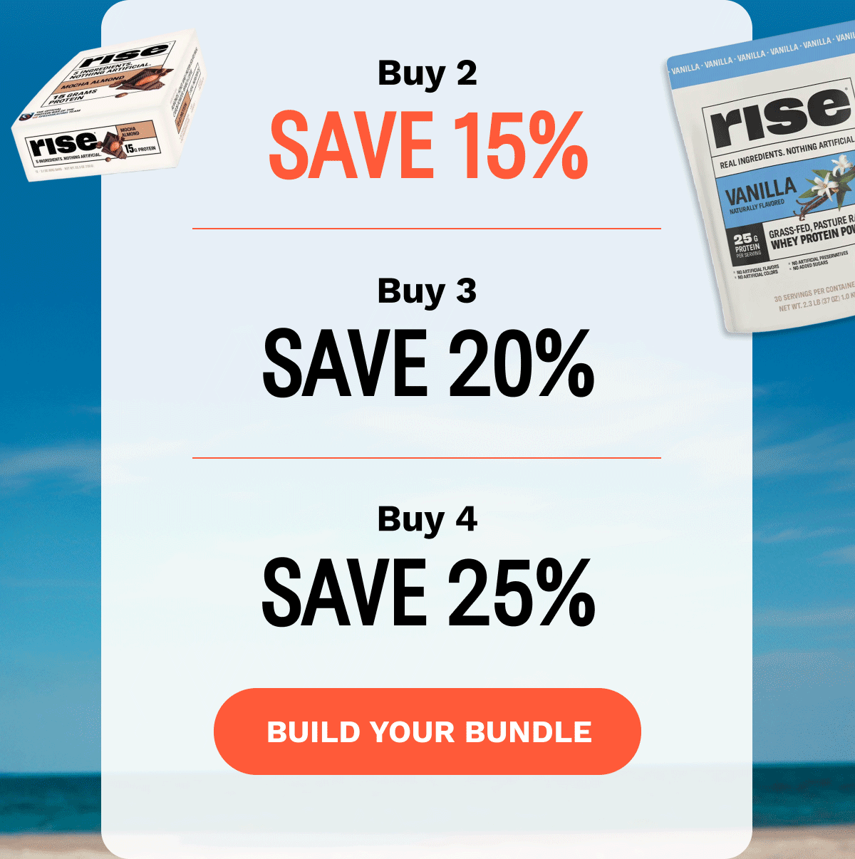 Buy 2 SAVE 15%  Buy 3 SAVE 20%  Buy 4 SAVE 25%