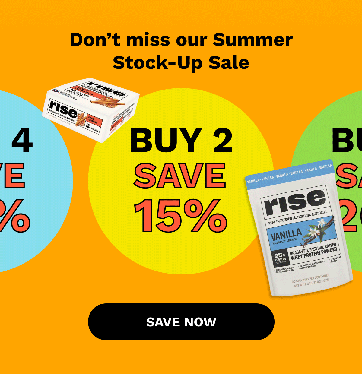 Don’t miss our Summer Stock-Up Sale