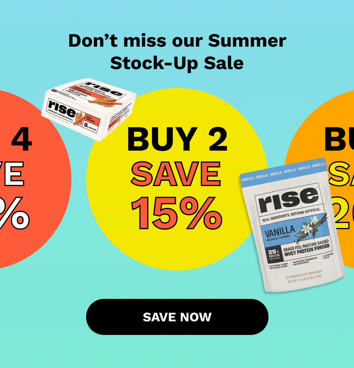 Don’t miss our Summer Stock-Up Sale