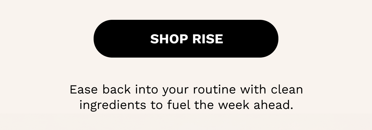Ease back into your routine with clean ingredients to fuel the week ahead.