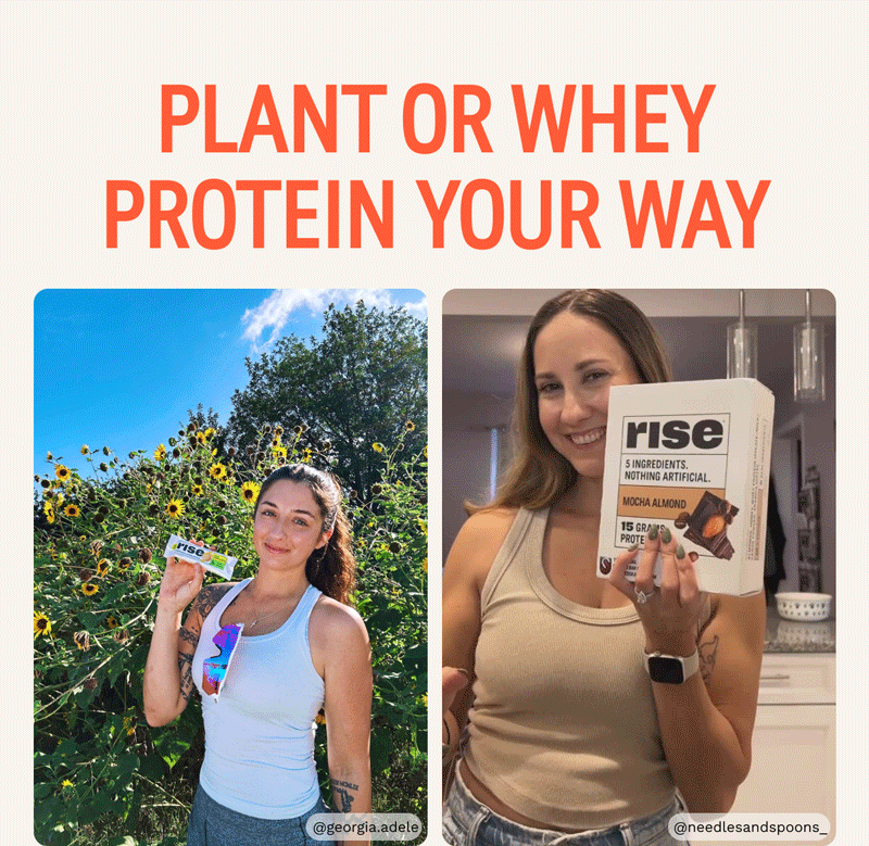 Plant or Whey Protein Your Way