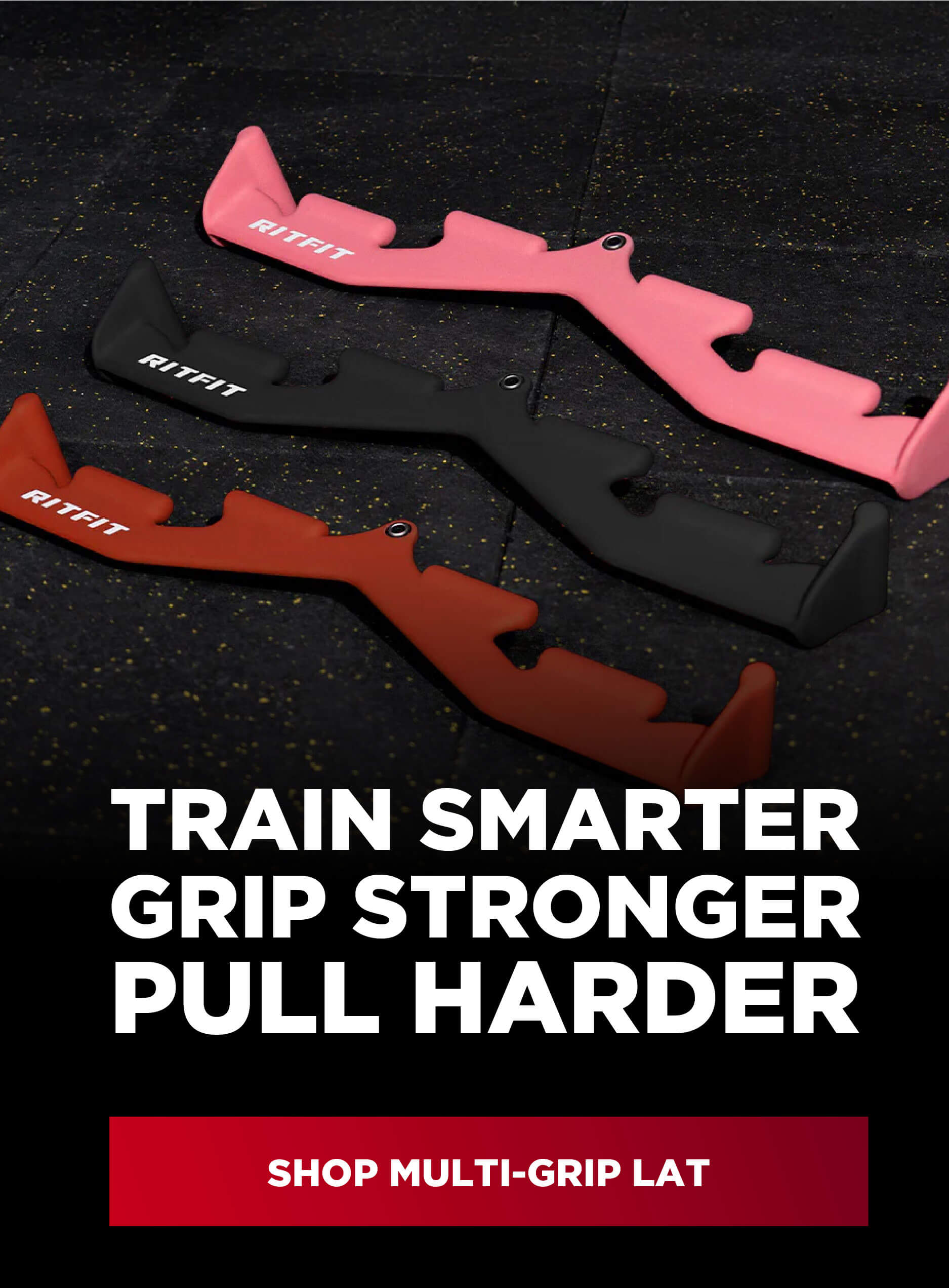 RitFit All-in-one Multi-Grip LAT Pull Down Bar