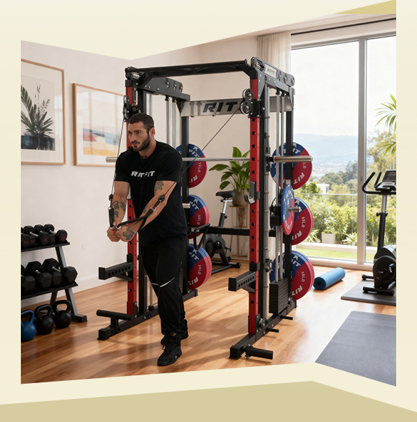 Person exercising