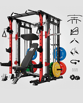 RitFit BUFFALO Smith Machine Home Gym Package