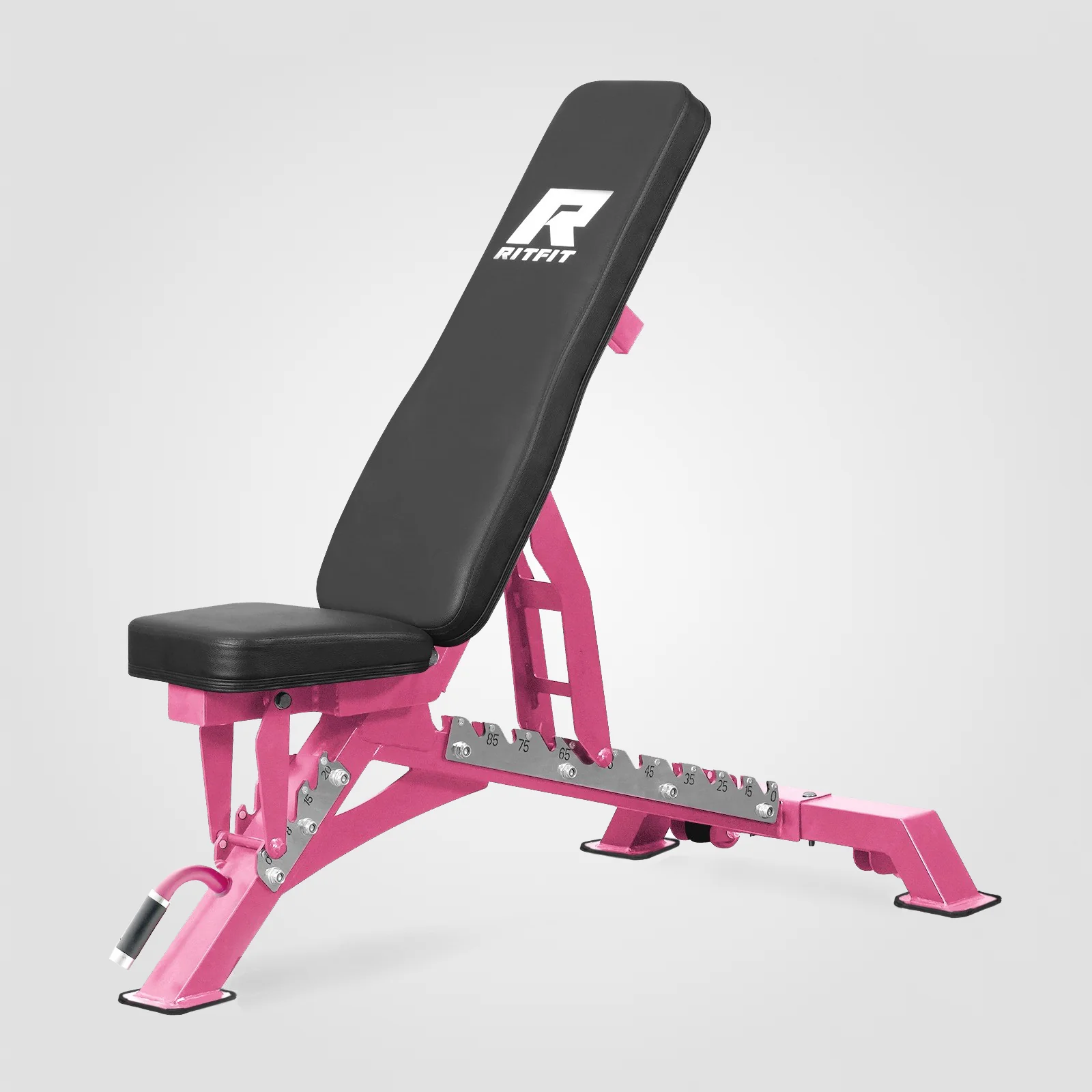 Image of RitFit 1300LB Adjustable Weight Bench BWB01 - Pink