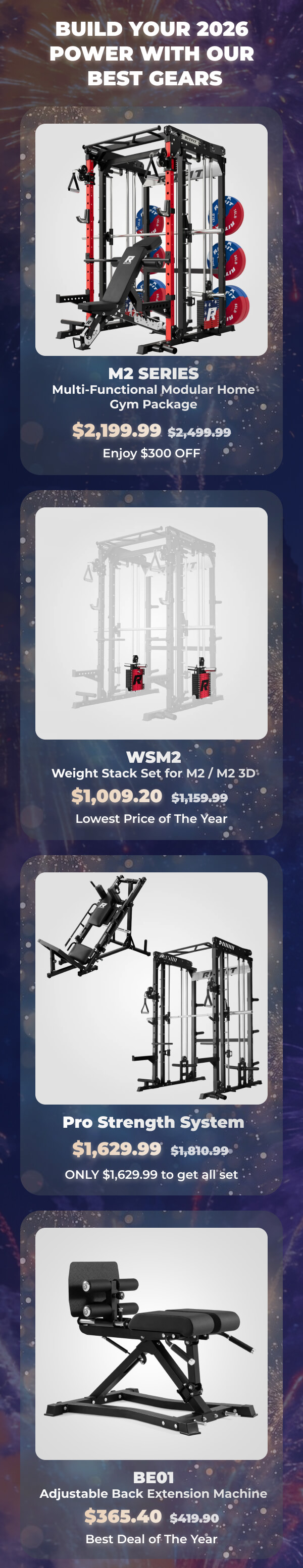 Build your 2026 power with RitFit gears