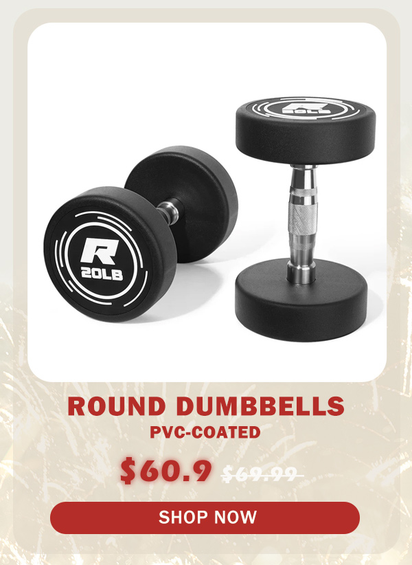 PVC-Coated Round Dumbbells