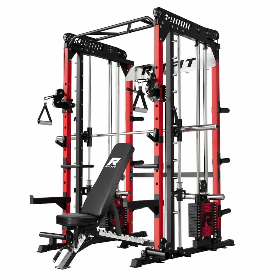 M1 PRO Smith Machine Weight Stack Home Gym Package