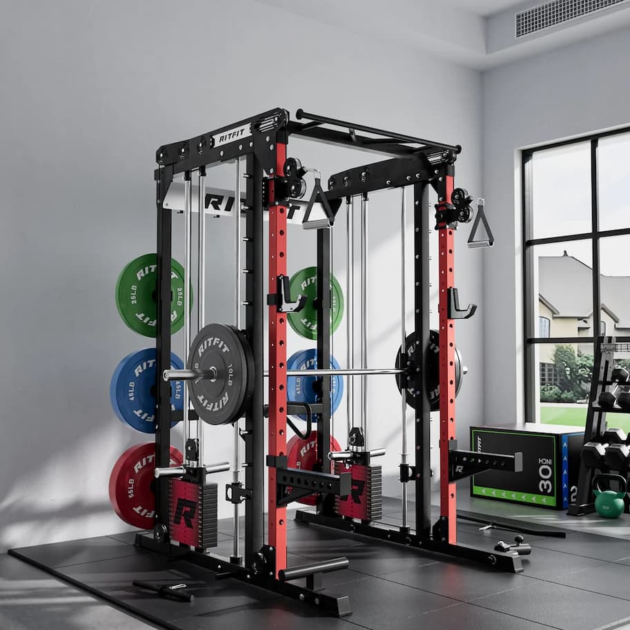 M2 Multi-Functional Modular Home Gym Smith Machine Tailored to All Fitness Levels