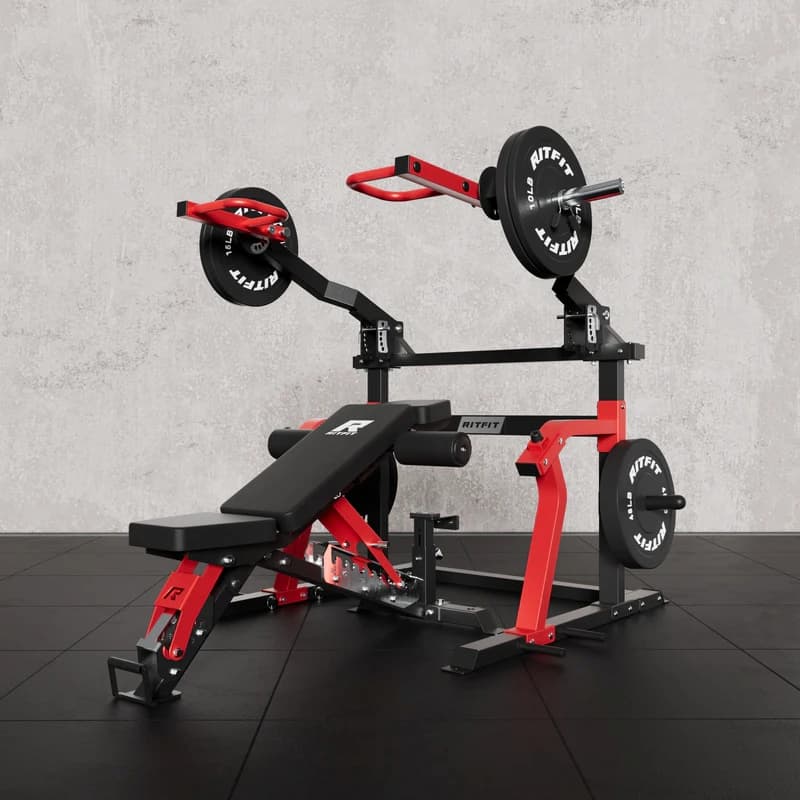 Gorilla 2-in-1 Chest and Shoulder Press Machine