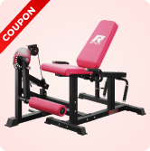Pink PLC01 Leg Extension Curl Machine