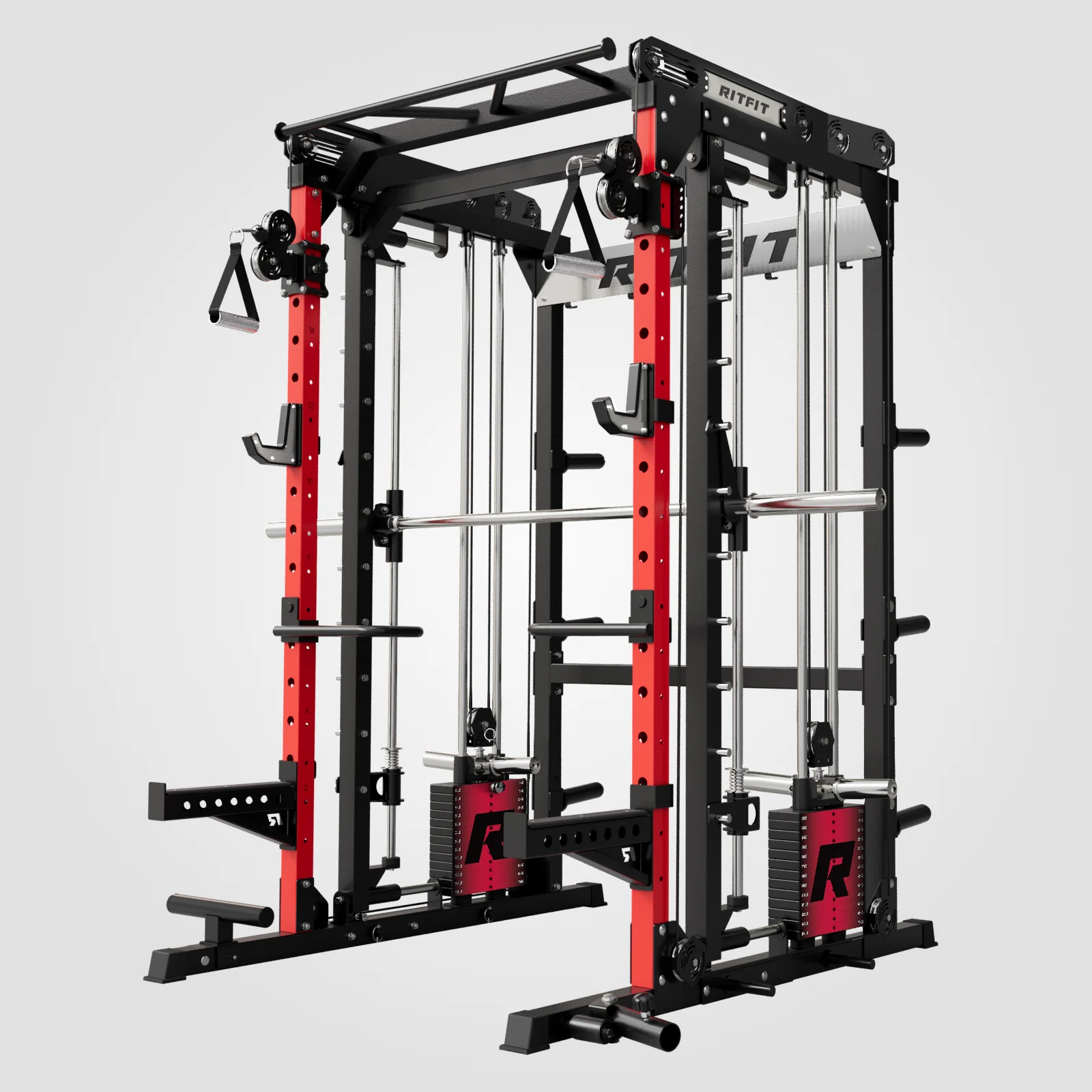 Image of RitFit M2 Multi-Functional Modular Home Gym Smith Machine Tailored to All Fitness Levels