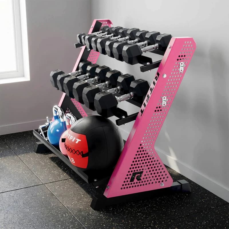 3-Tier Dumbbell Weight Rack