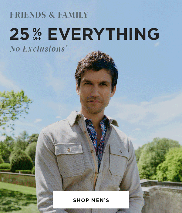 shop men's 