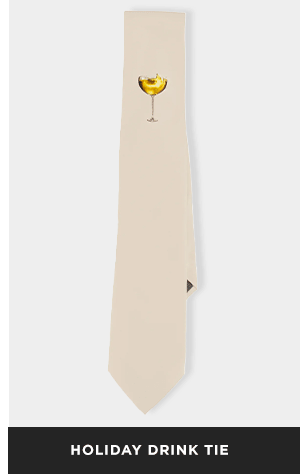 shop holiday drink tie 