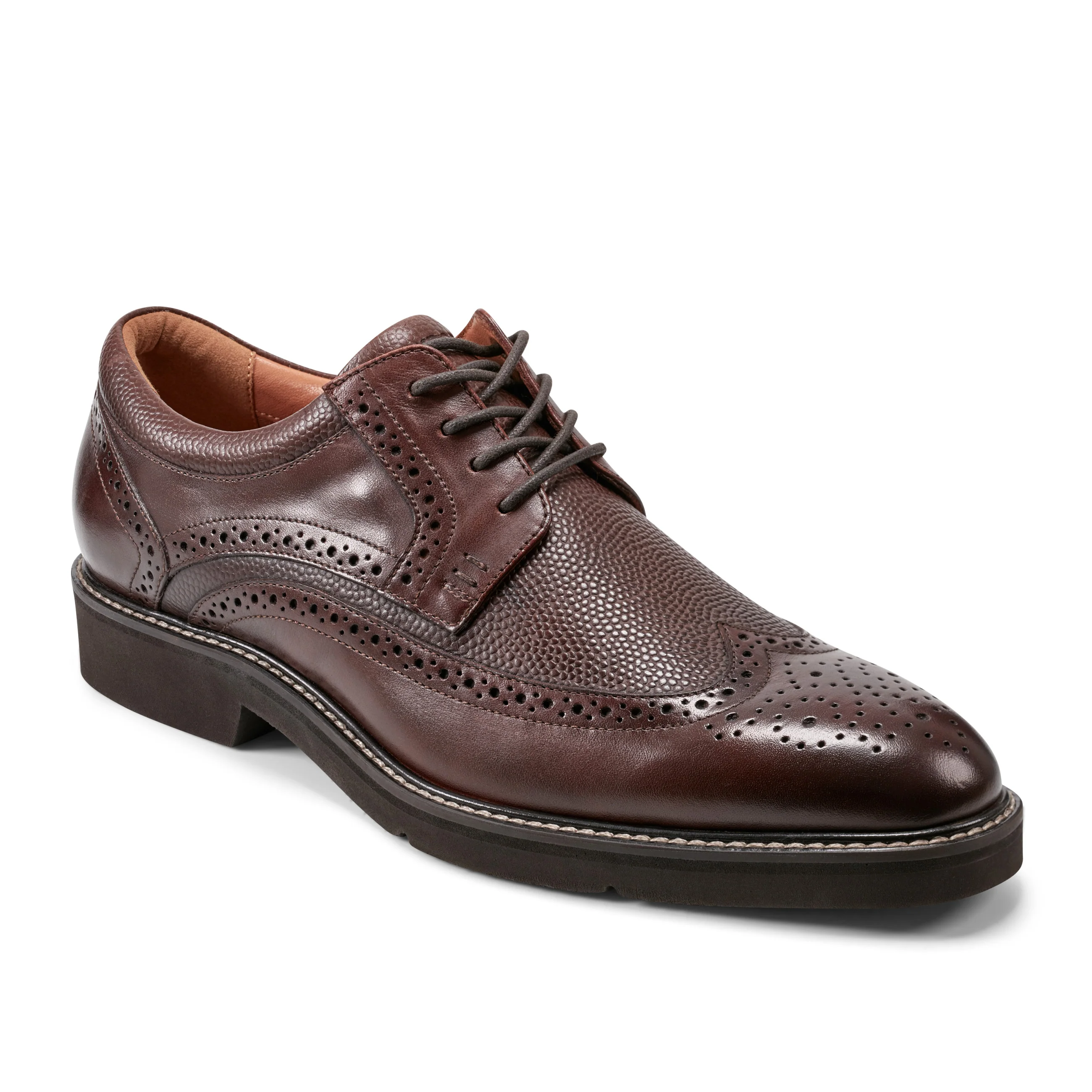 Image of Men's Fallo Dress Lace-up Almond Toe Oxfords