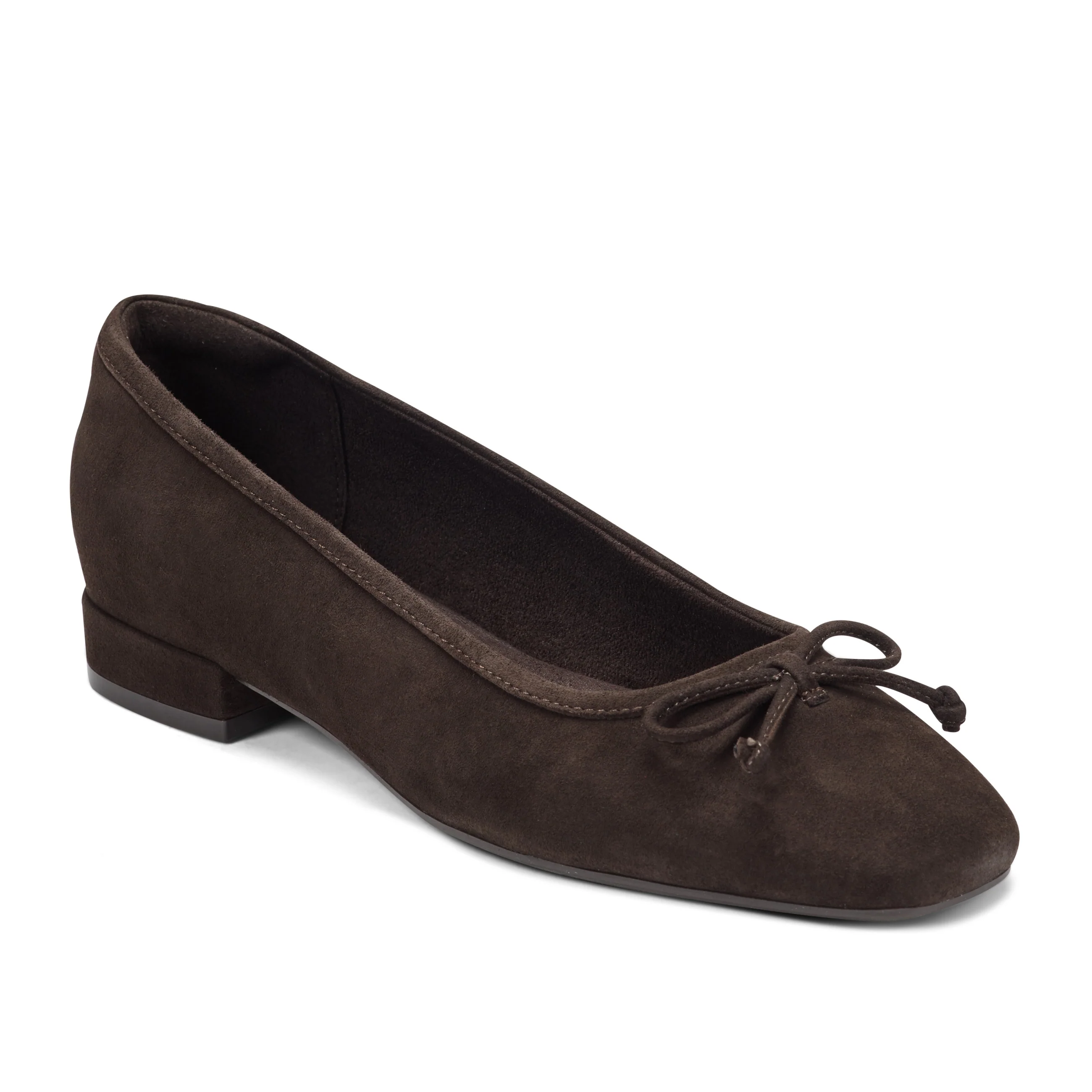 Image of Women's Sadie Square Toe Slip-on Ballet Dress Flats