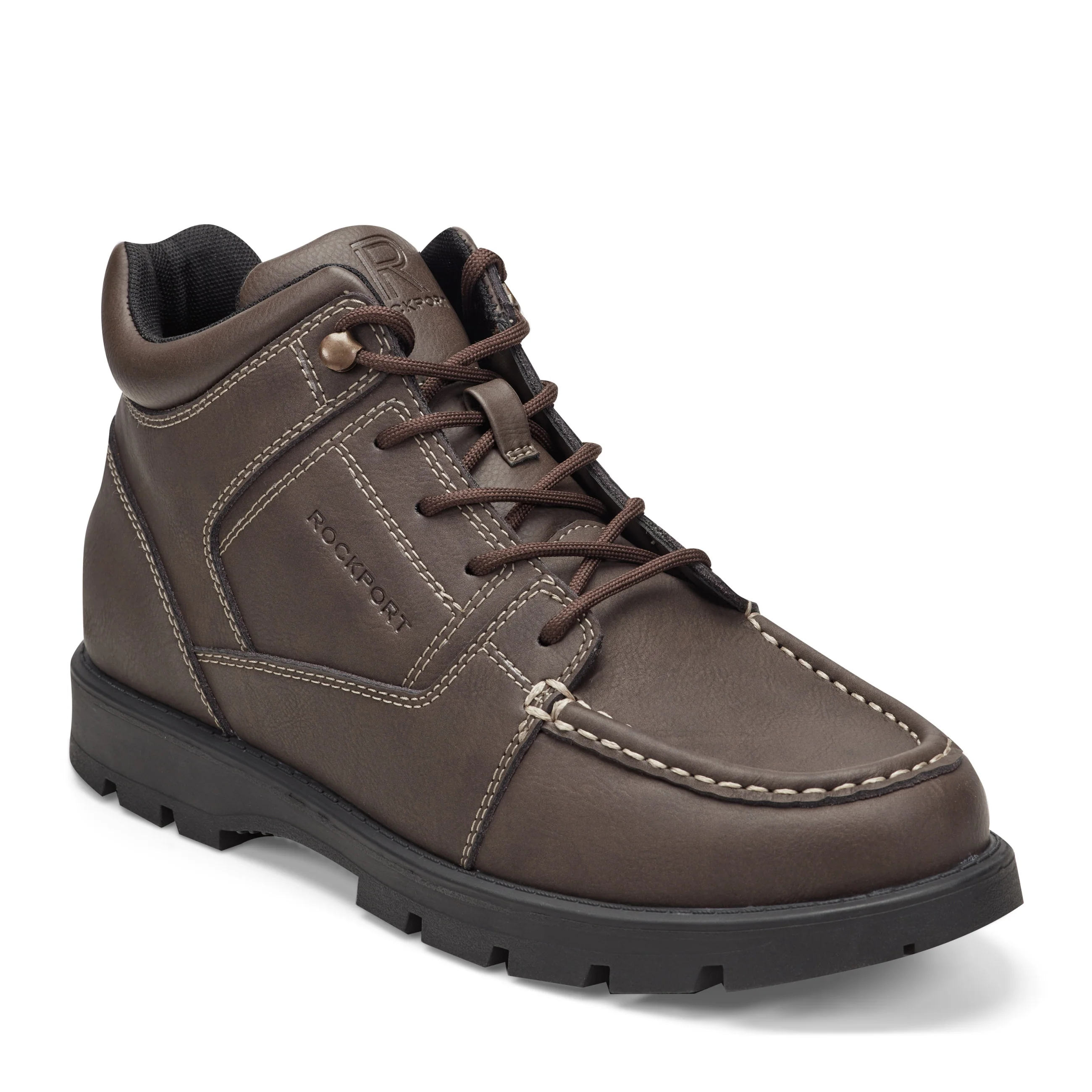 Image of Men's Umber Waterproof Casual Moc Toe Trail Boots