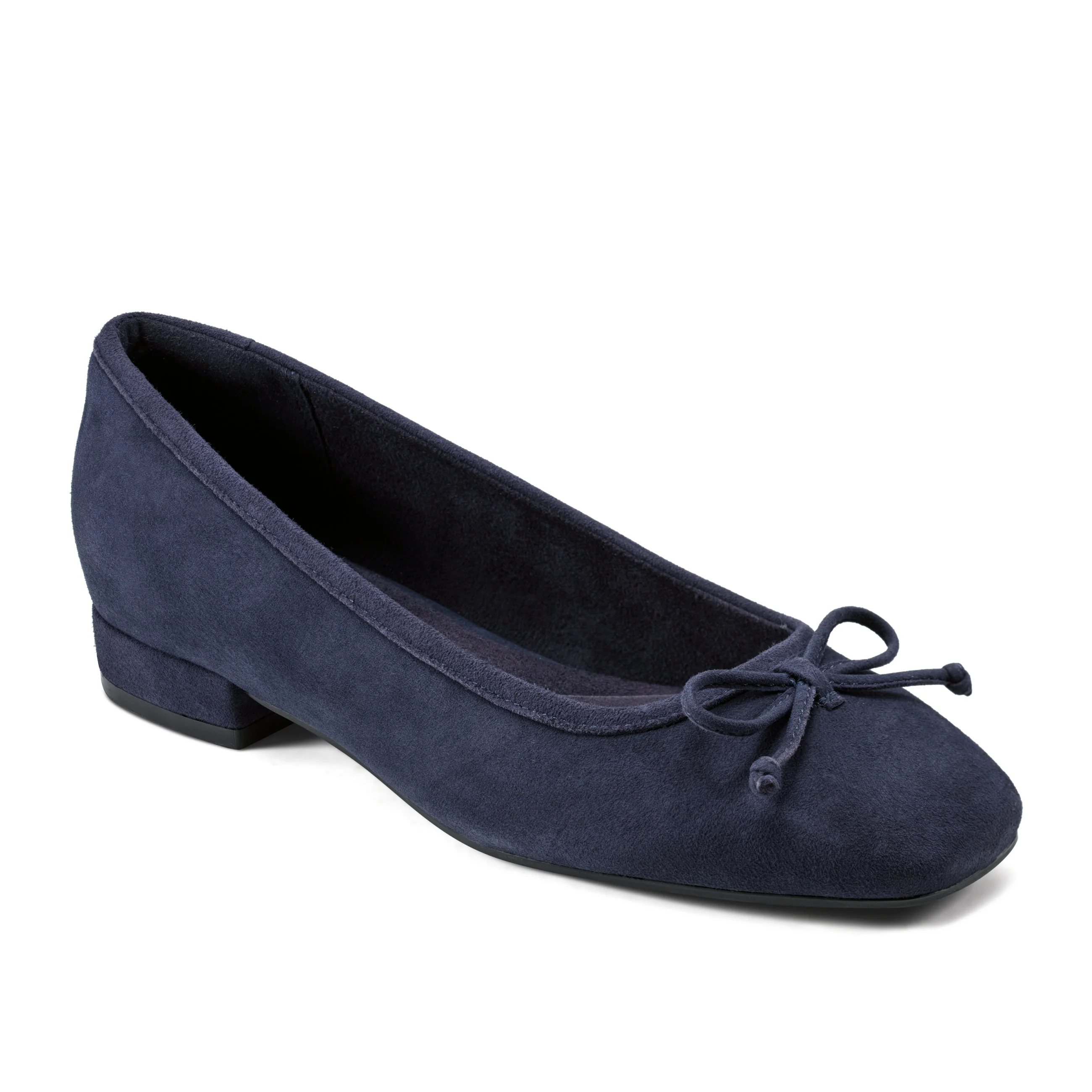 Image of Women's Sadie Square Toe Slip-on Ballet Dress Flats