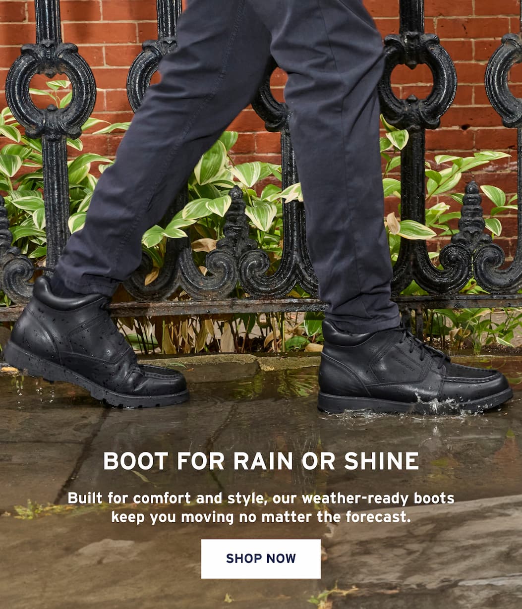 Boot for rain or shine [ SHOP NOW ]