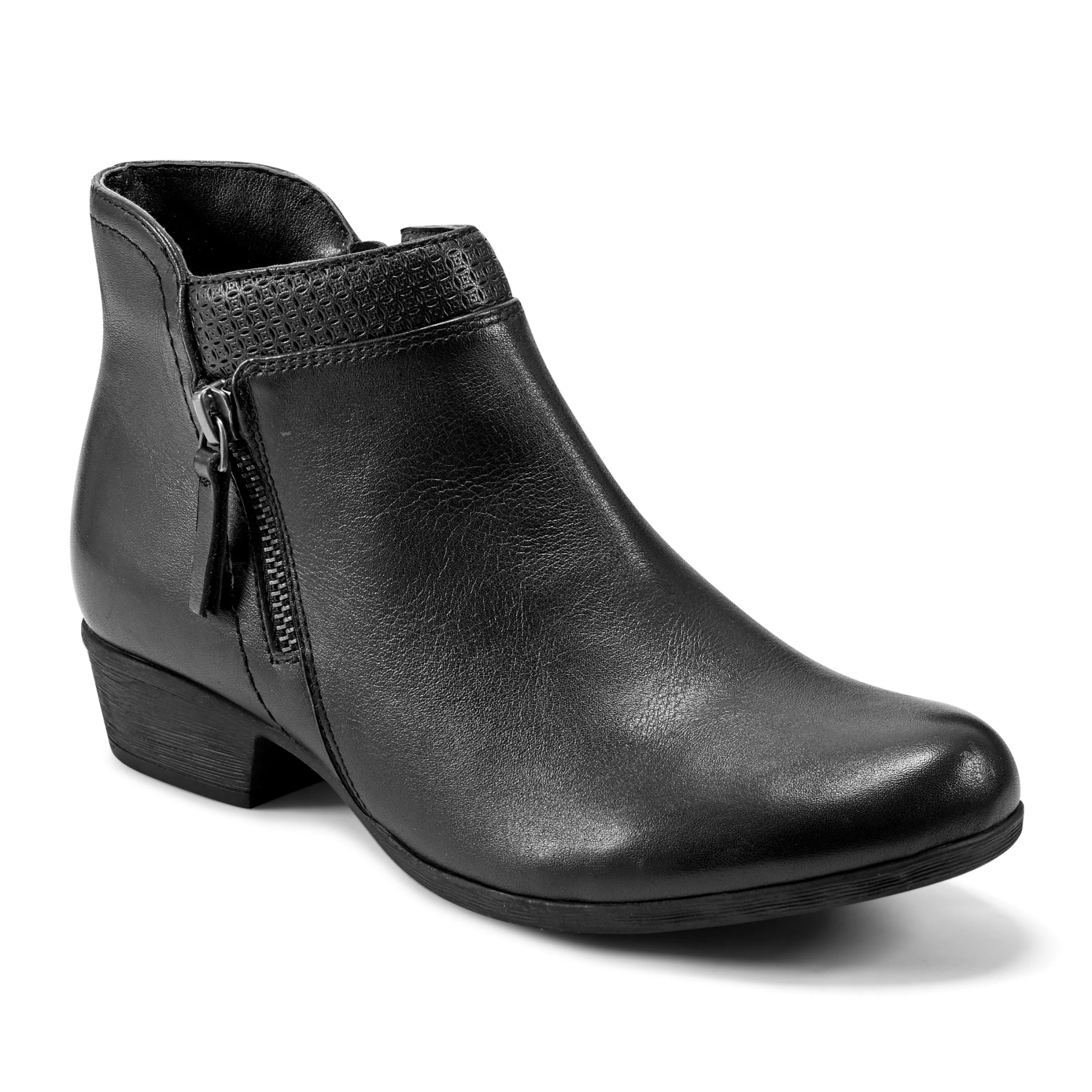 Image of Women's Carly Side Zip Casual Ankle Booties