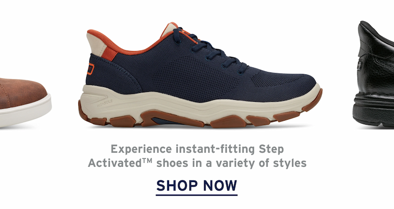 Experience instant-fitting Step ActivatedTM 