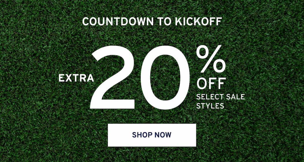 Countdown to Kickoff [ SHOP NOW ]