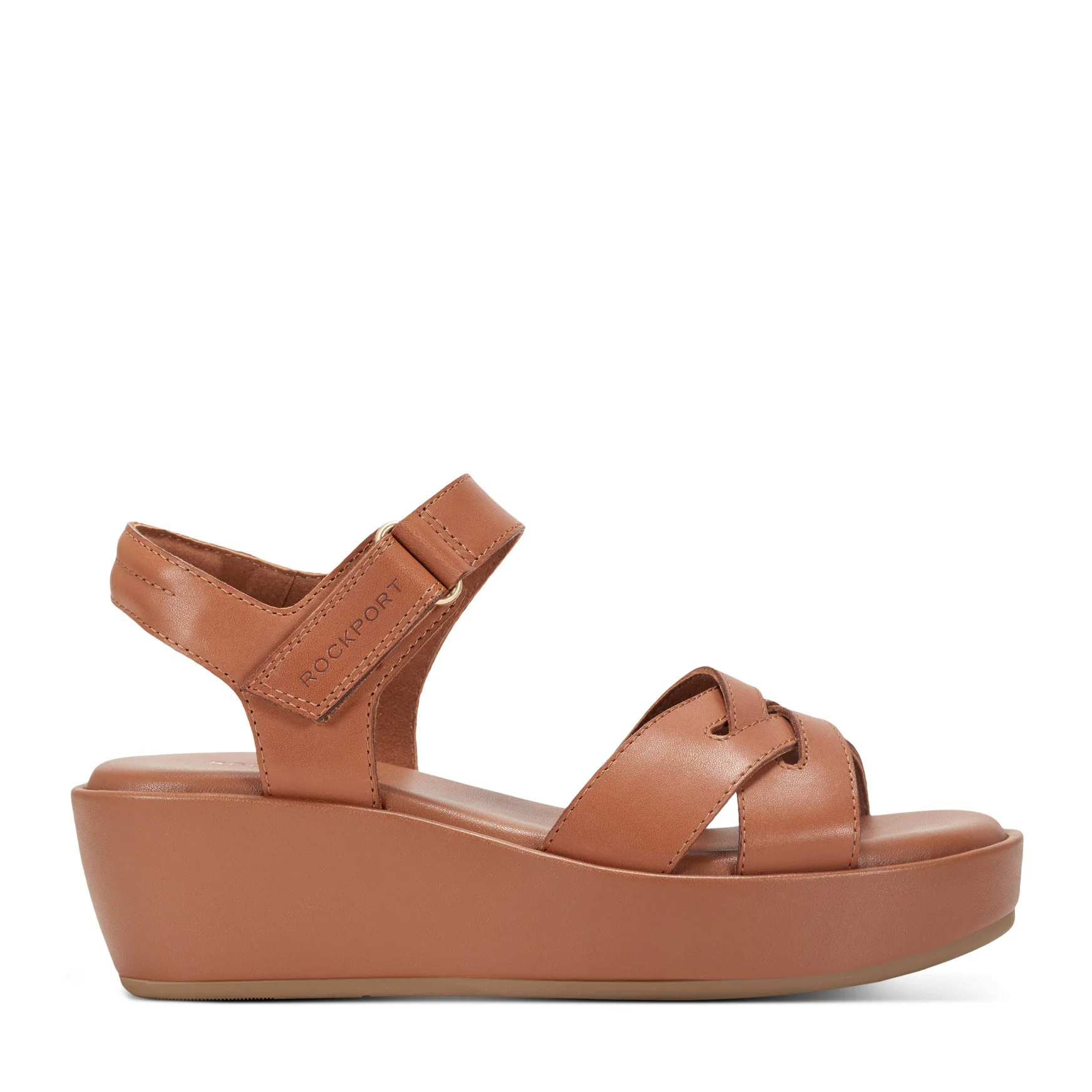 Image of Women's Amira Strappy Open Toe Casual Wedge Sandals