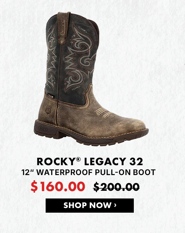 ROCKY LEGACY 32 WATERPROOF PULL-ON BOOT | Only $160 | Shop now