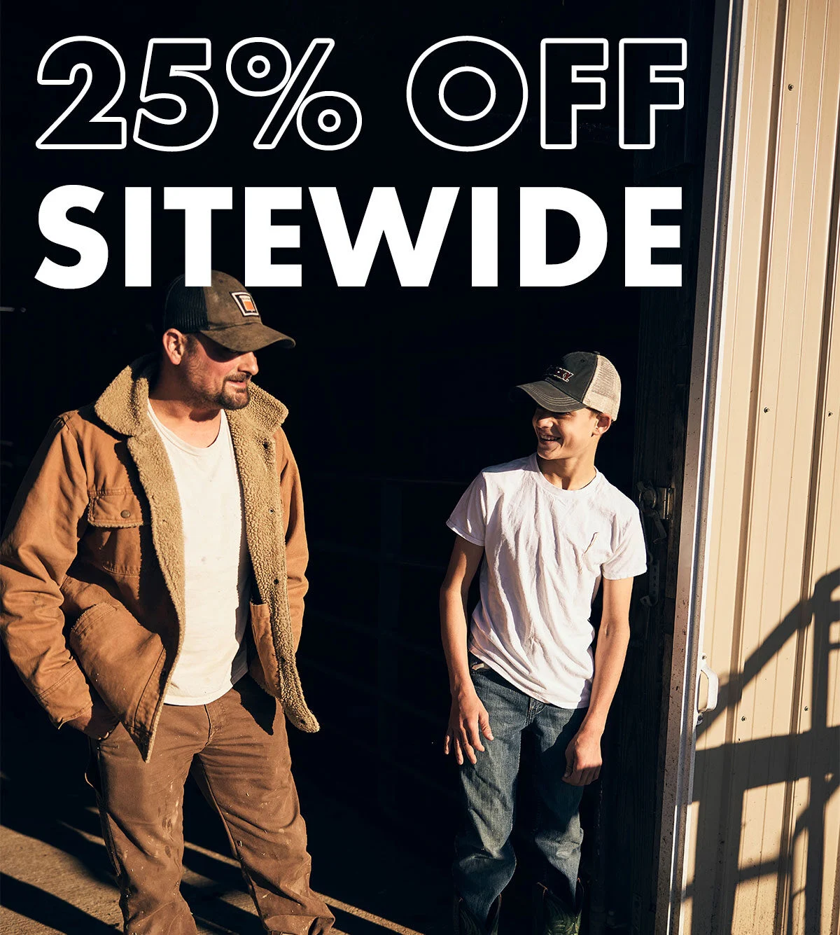 25% off sitewide!