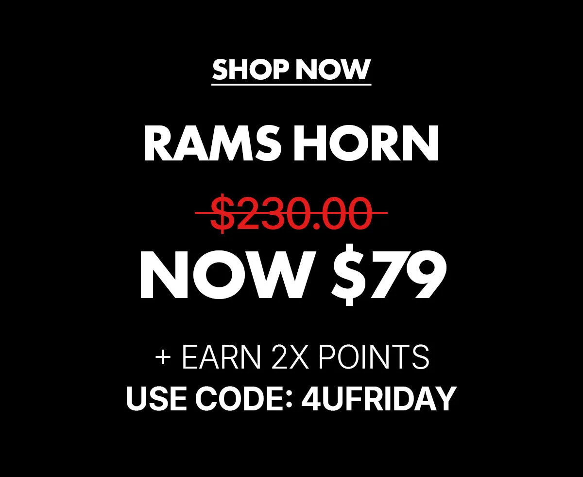 Shop now! Rams horn boots now only $79 marked down from $230 + earn 2x points! use code: 4ufriday