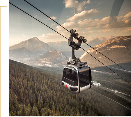 Banff Gondola, Sulphur Mountain.