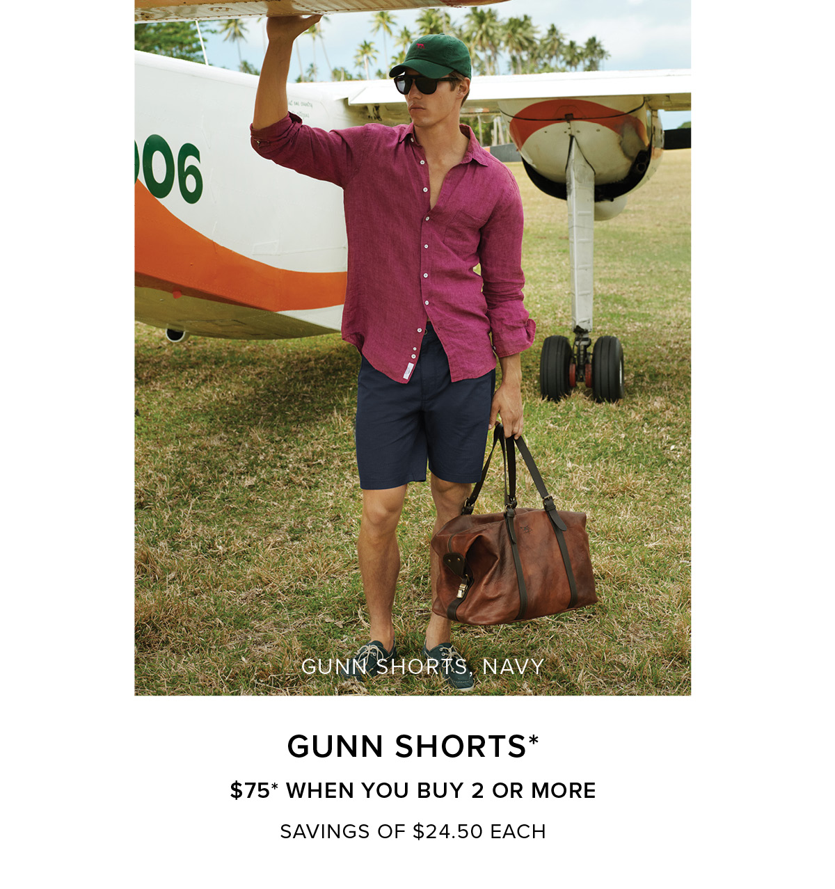 Shop Gunn Shorts Multi Buys - Online and instore at Rodd & Gunn