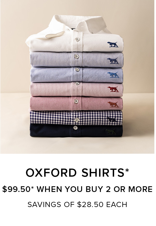 Shop Gunn Oxford Shirts Multi Buys - Online and instore at Rodd & Gunn