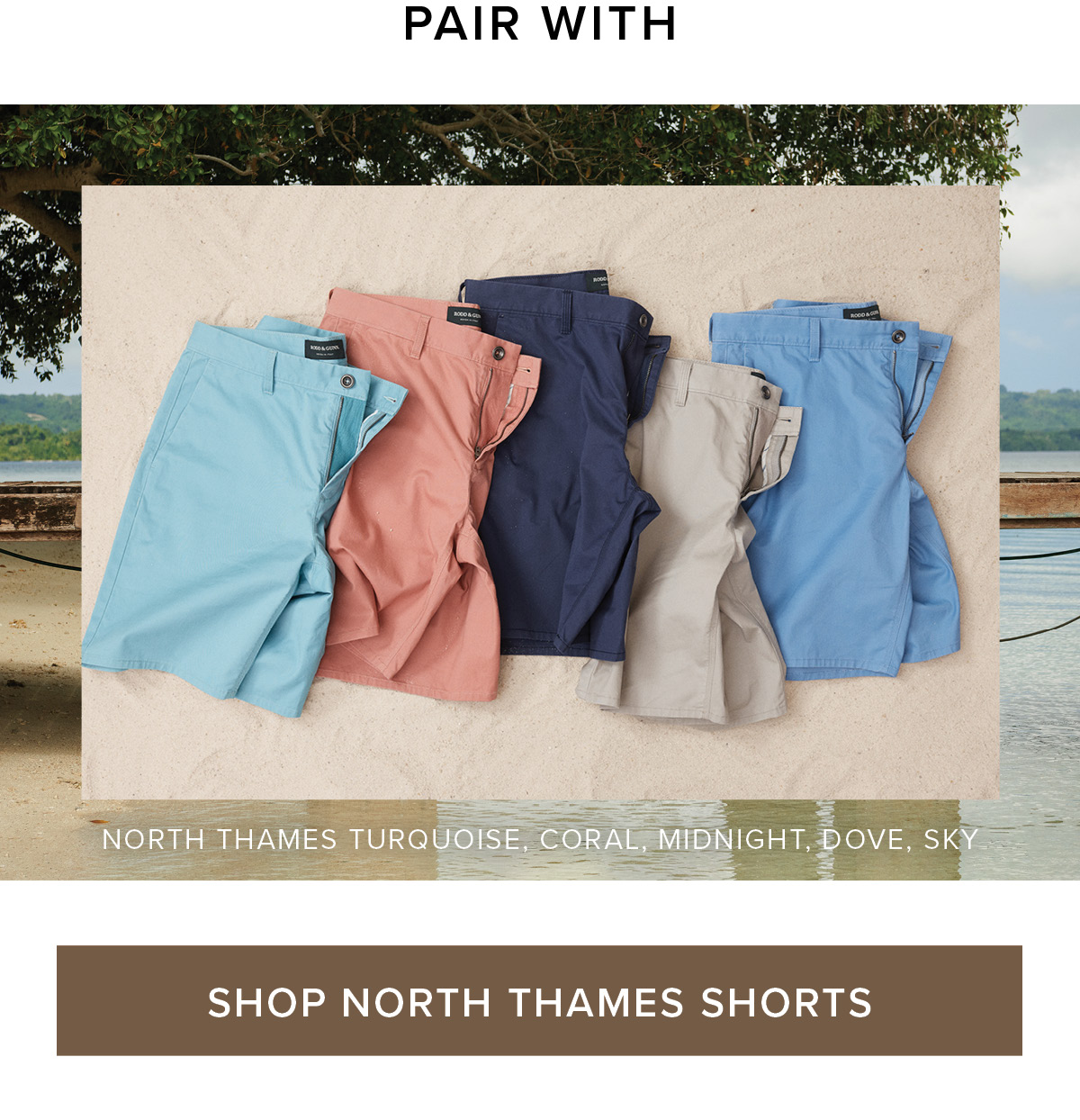 Shop the North Thames Shorts - Online and instore at Rodd & Gunn